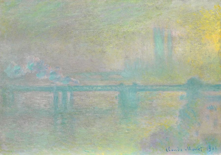Most Charing Cross, Londyn - Claude Monet
