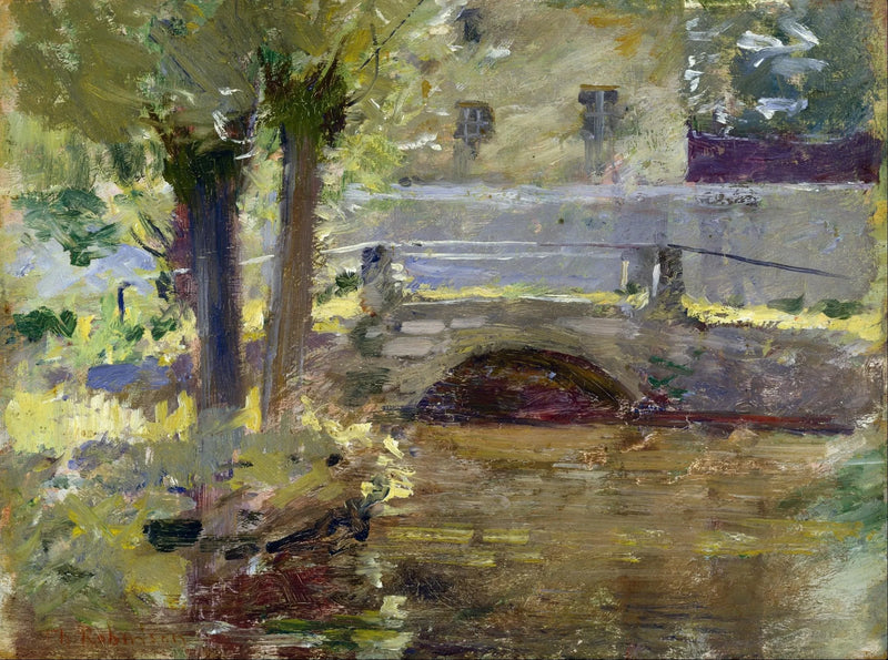 Most w Giverny - Theodore Robinson