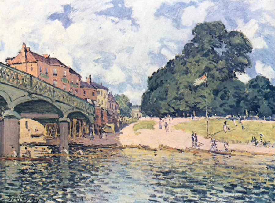 Most Hampton Court - Alfred Sisley