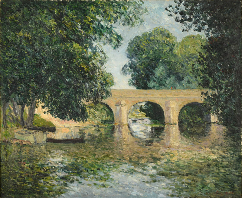 Most na Isle-Adam lub Stary Most - Maxime Maufra