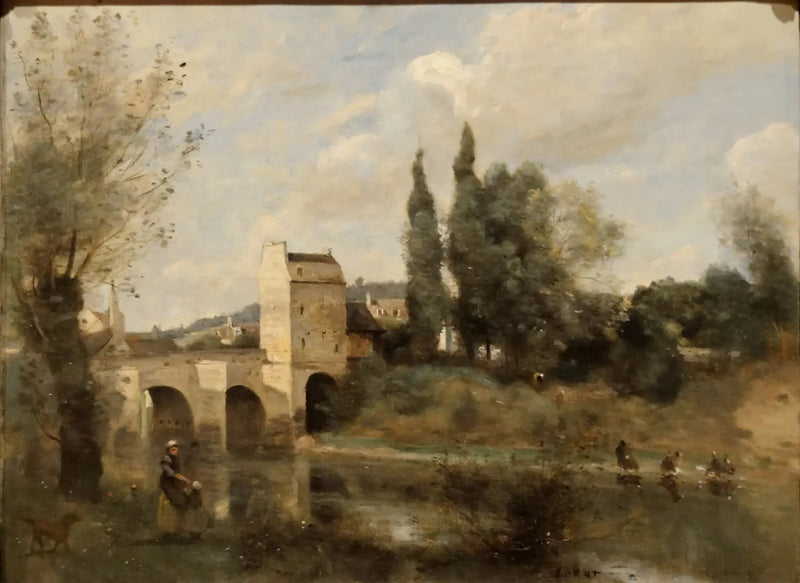 Most w Mantes - Jean-Baptiste Camille Corot