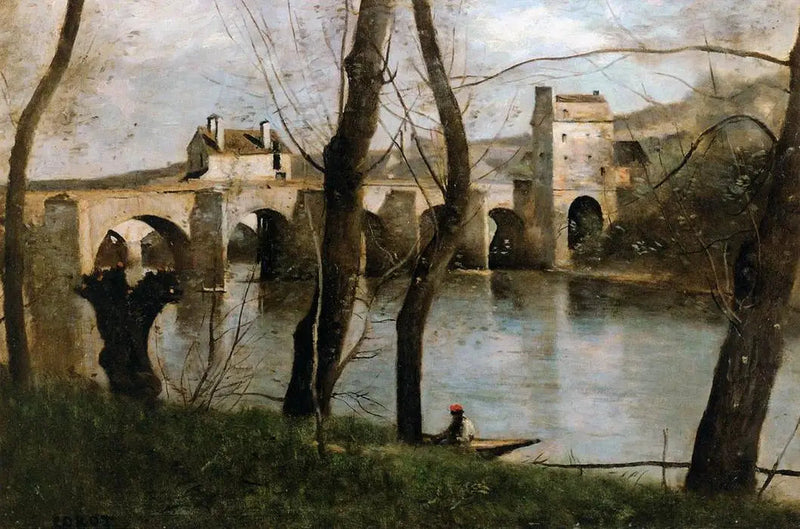 Most w Mantes - Jean-Baptiste Camille Corot