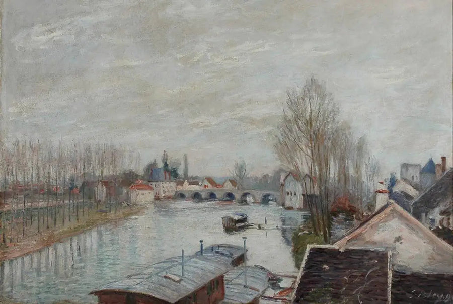 Most w Moret - Alfred Sisley