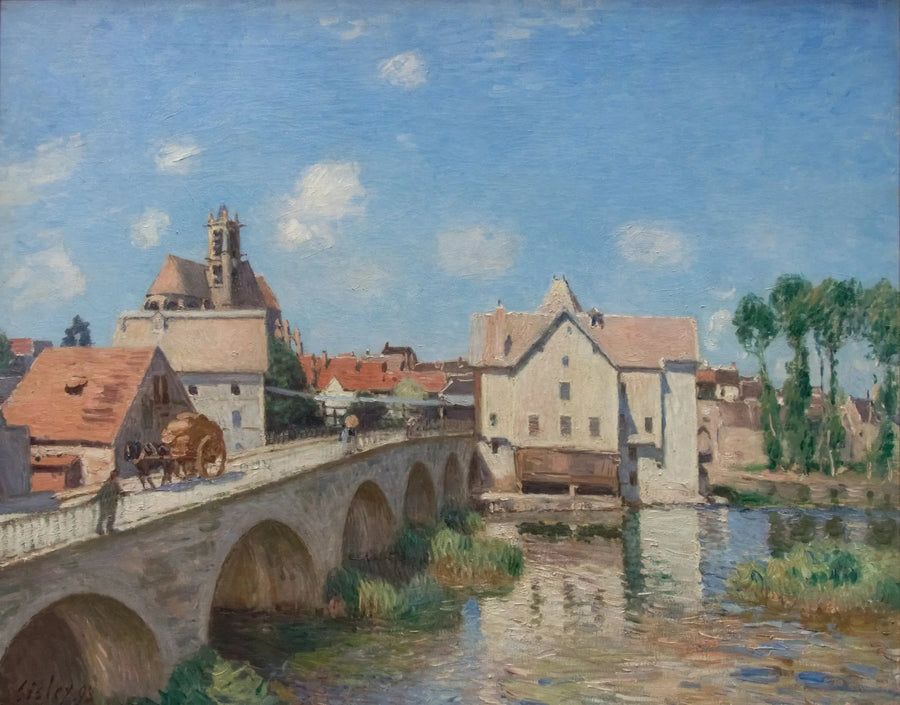 Most w Moret - Alfred Sisley