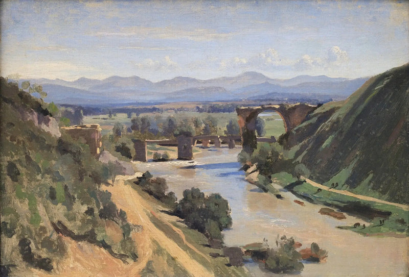 Most Narni - Jean-Baptiste Camille Corot