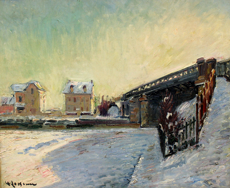 Most Saint-Ouen - Gustave Loiseau