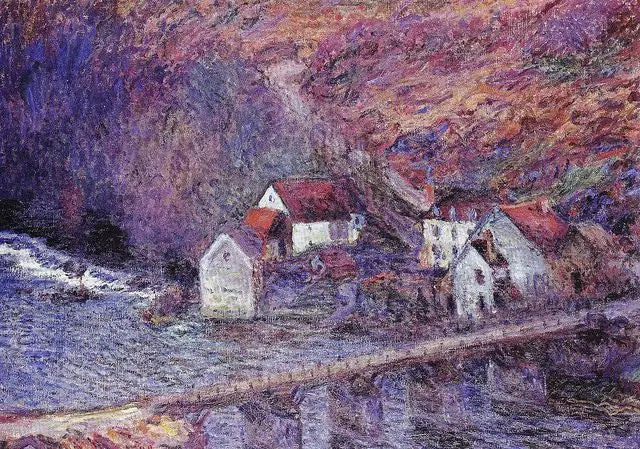 Most w Vervy - Claude Monet