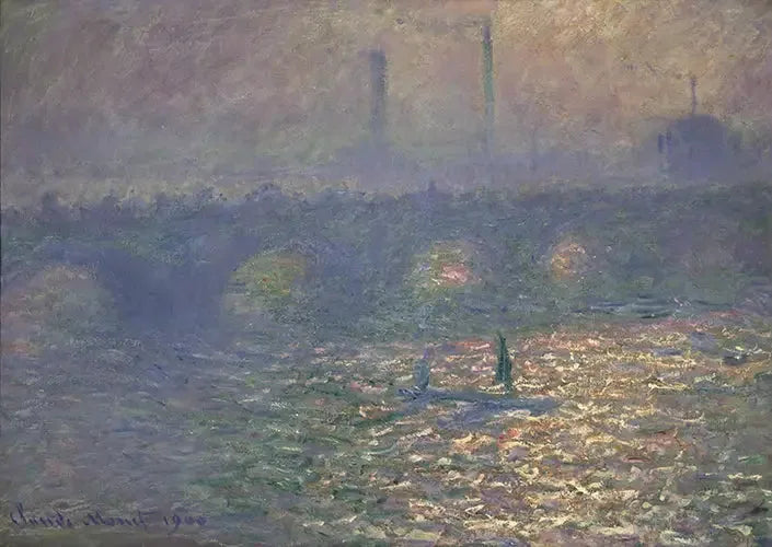 Most Waterloo - Claude Monet