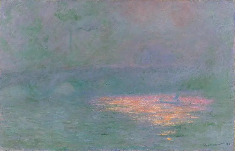 Most Waterloo - Claude Monet