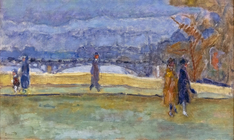 Most Świętych Ojców - Pierre Bonnard