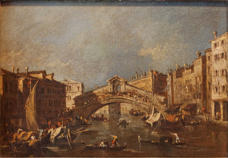 Most Rialto w Wenecji - Francesco Guardi