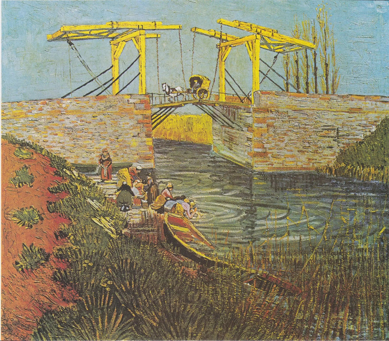 Most Langlois w Arles - Vincent van Gogh