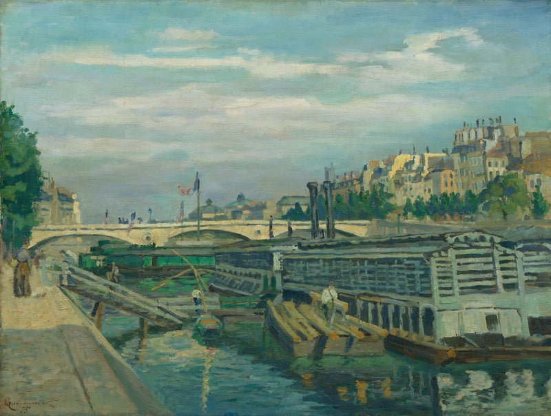 Most Louis-Philippe w Paryżu - Armand Guillaumin
