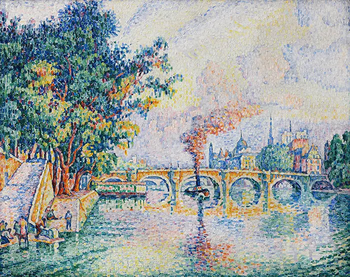 Most Nowy, Paryż - Paul Signac