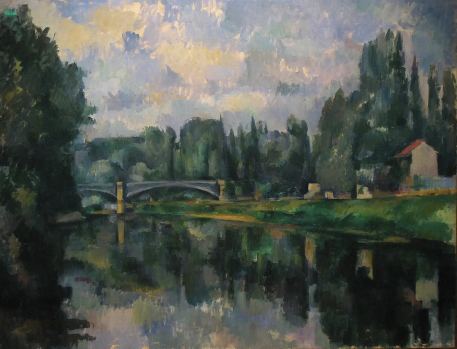 Most na Marne w Créteil - Paul Cézanne