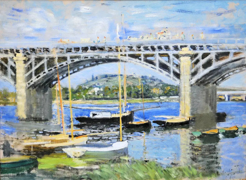 Most na Sekwanie w Argenteuil - Claude Monet