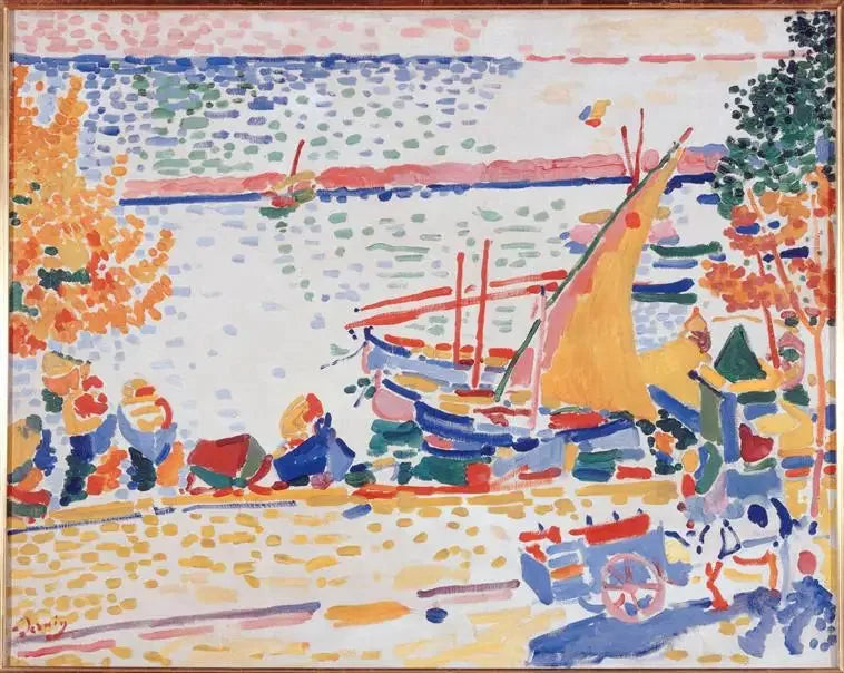 Port w Collioure - André Derain