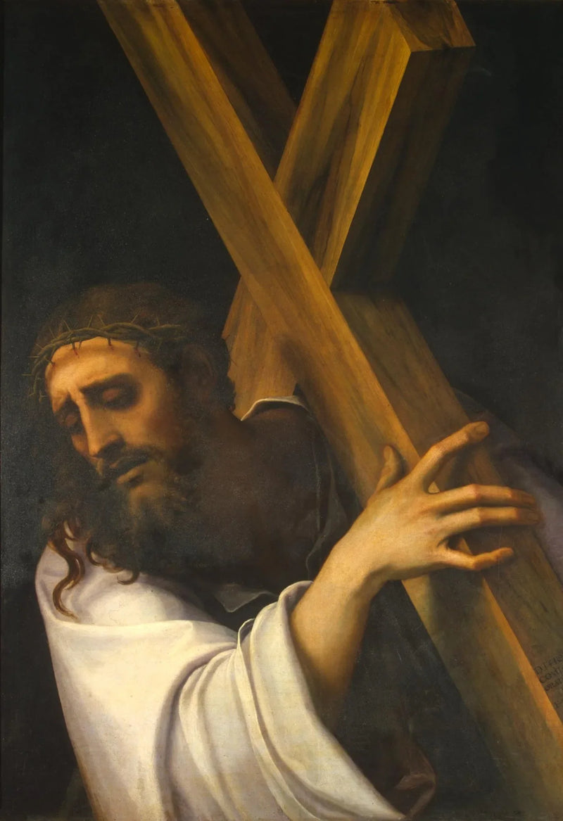 Dźwiganie Krzyża - Sebastiano del Piombo