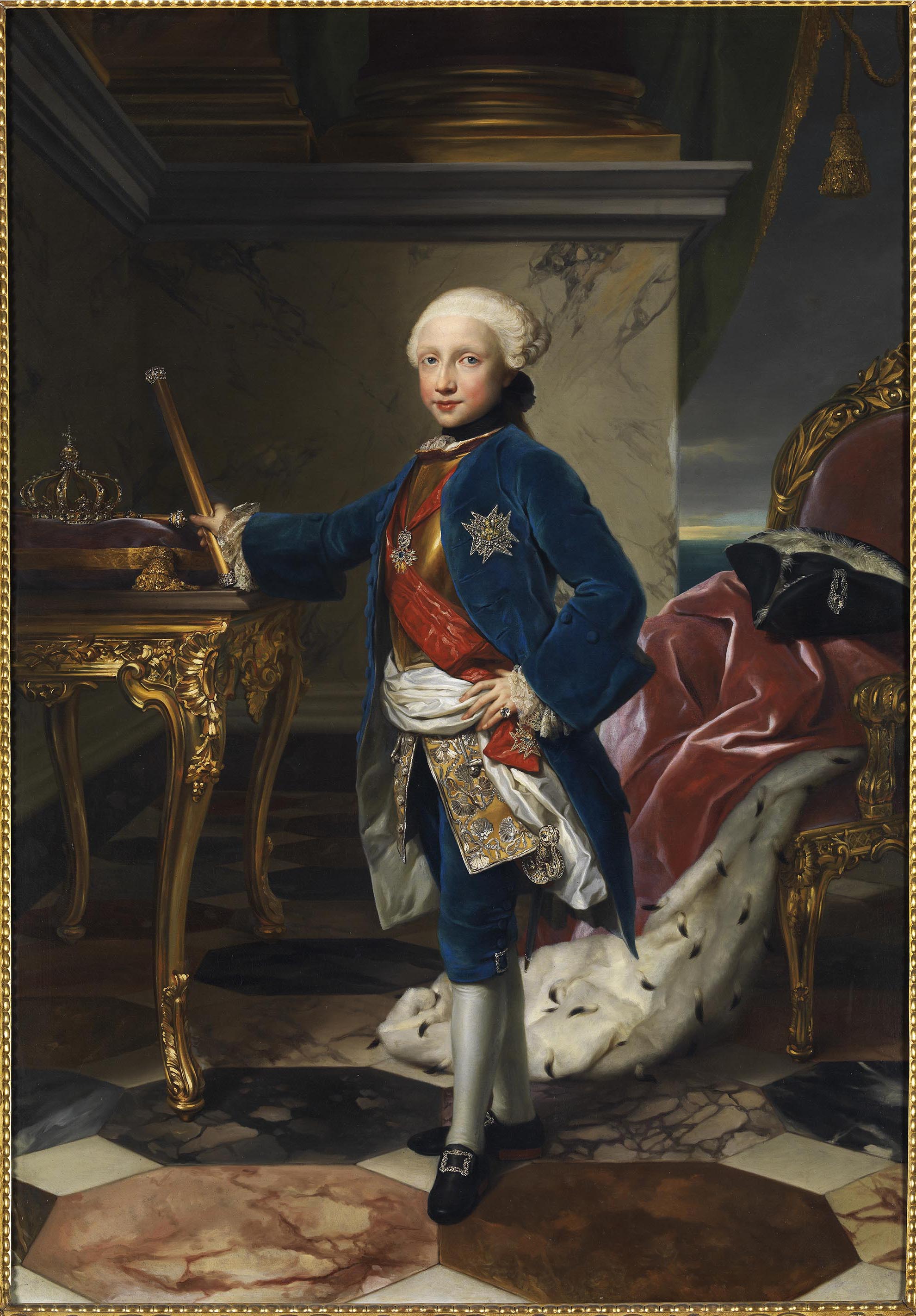 Le Portrait de Ferdinand IV - Anton Raphael Mengs - Alpha Reproduction