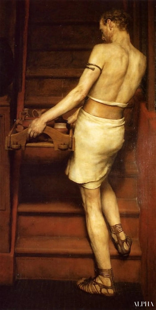 Le potier romain - Lawrence Alma-Tadema Reproductions de tableaux à la peinture à l’huile