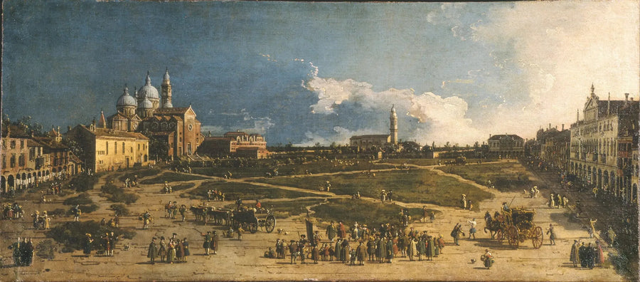 Pra della Valle w Padwie - Canaletto