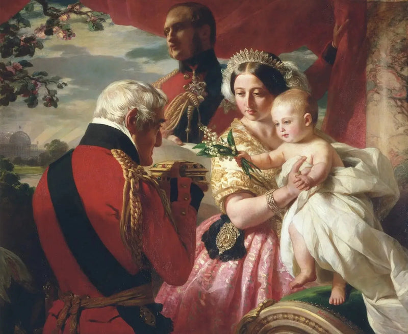 Pierwszy maja 1851 - Franz Xaver Winterhalter