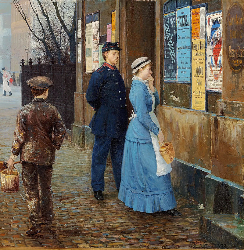 Pierwszy listopada. - H. A. Brendekilde