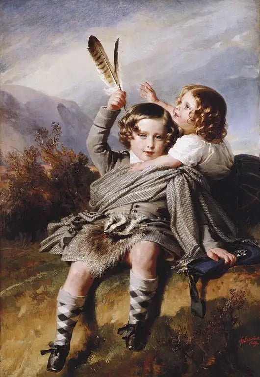 Książę Alfred i księżna Helena - Franz Xaver Winterhalter