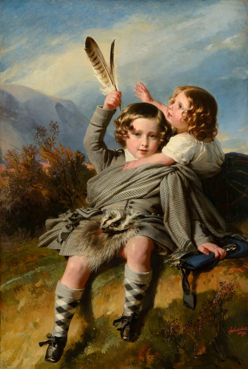 Książę Alfred i księżna Helena - Franz Xaver Winterhalter