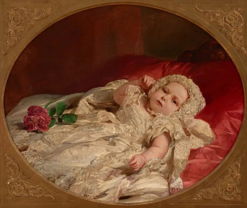 Książę Artur William w wieku siedmiu tygodni - Franz Xaver Winterhalter
