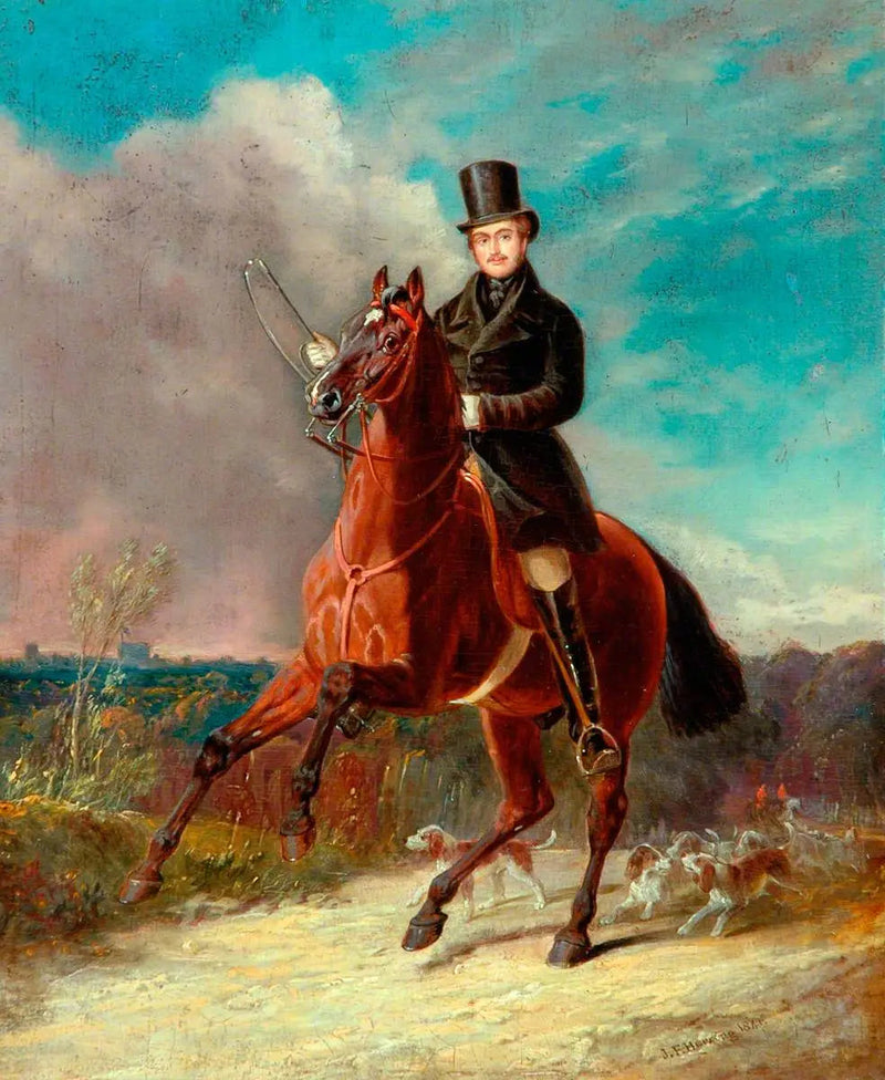 Książę Konsort na koniu - John Frederick Herring, Sr.