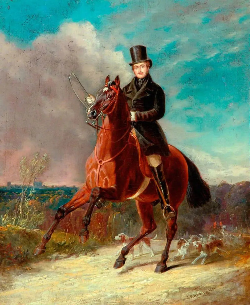 Książę Konsort na koniu - John Frederick Herring, Sr.
