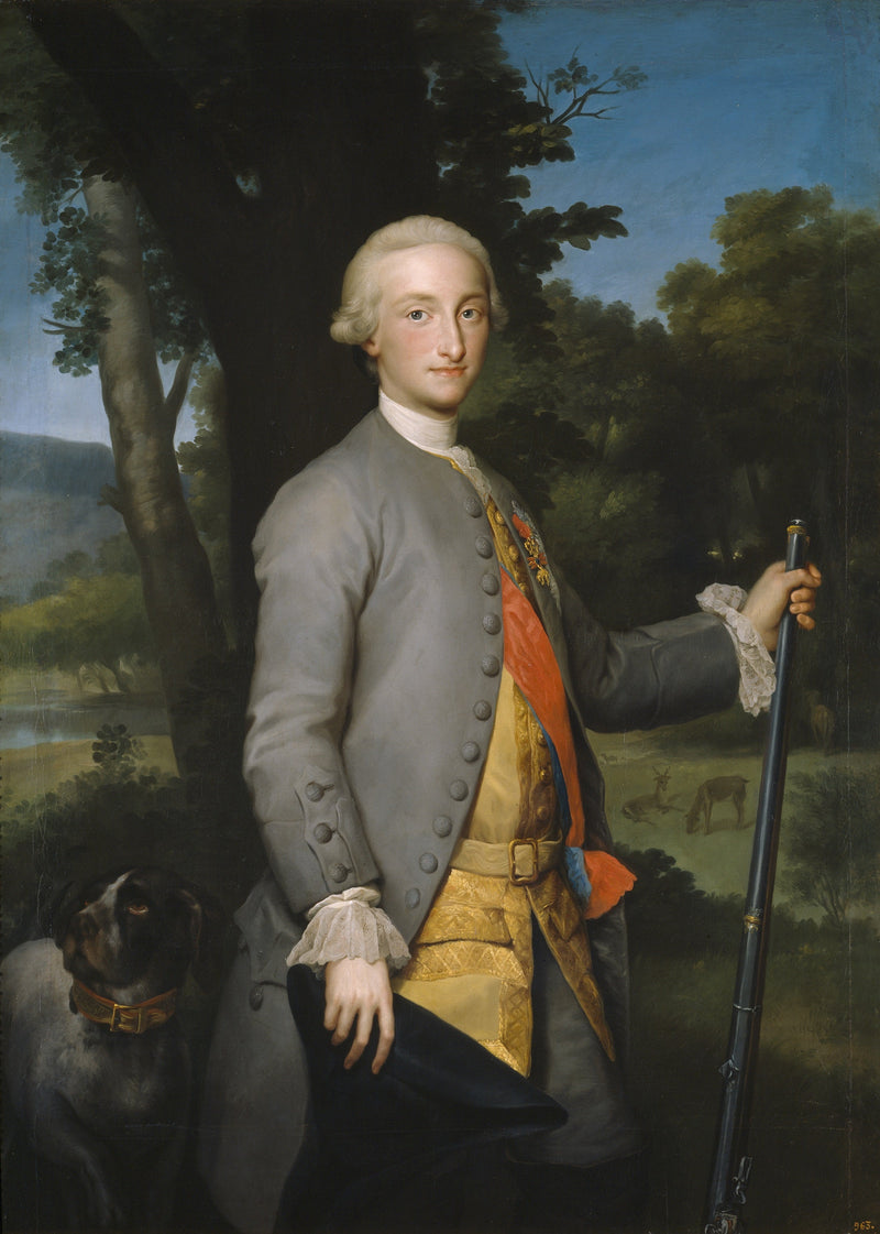 „Książę Asturii, przyszły Karol IV Hiszpański” - Anton Raphael Mengs
