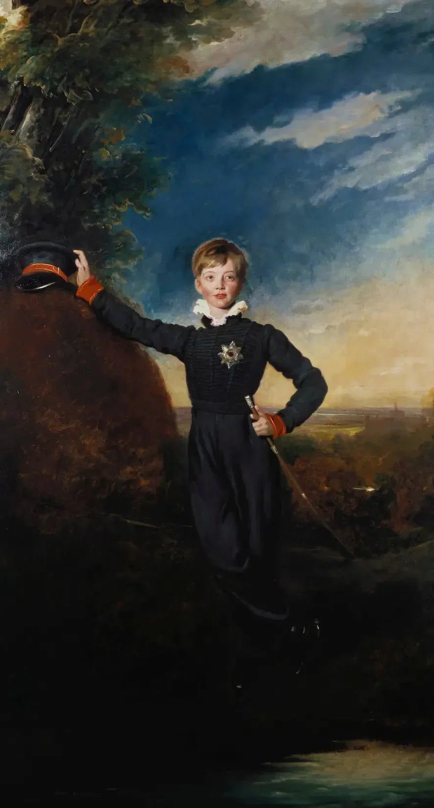 Książę George Cumberland (1819-1878), później George V Hanowerski, gdy był jeszcze dzieckiem - Thomas Lawrence