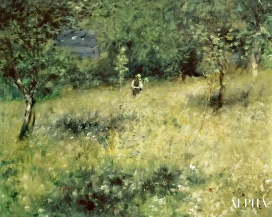 Le printemps à Chatou - Pierre-Auguste Renoir - Reproductions de tableaux et peintures haut de gamme