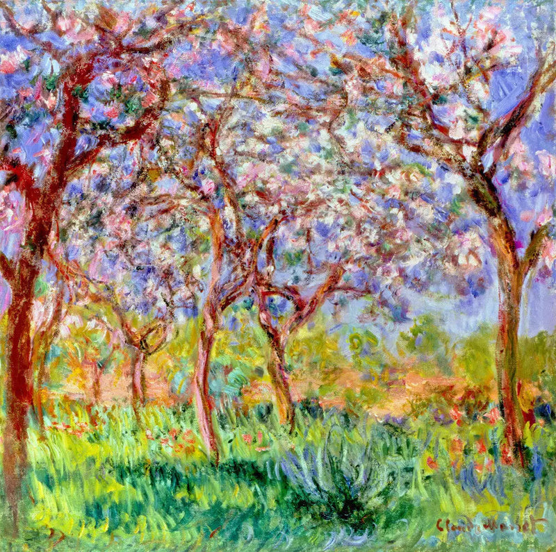 Wiosna w Giverny - Claude Monet