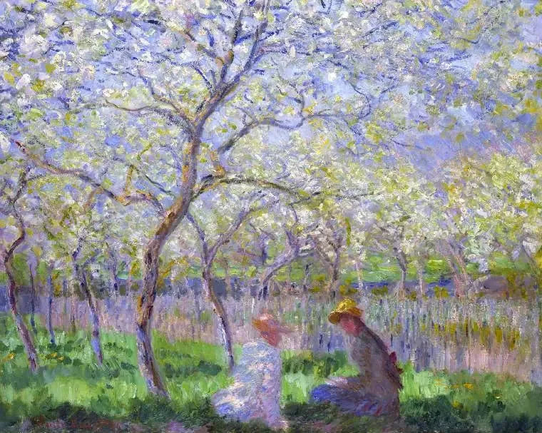 Wiosna - Claude Monet
