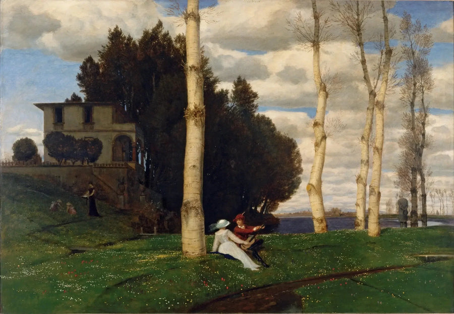 Wiosna (Trzy etapy życia) - Arnold Böcklin