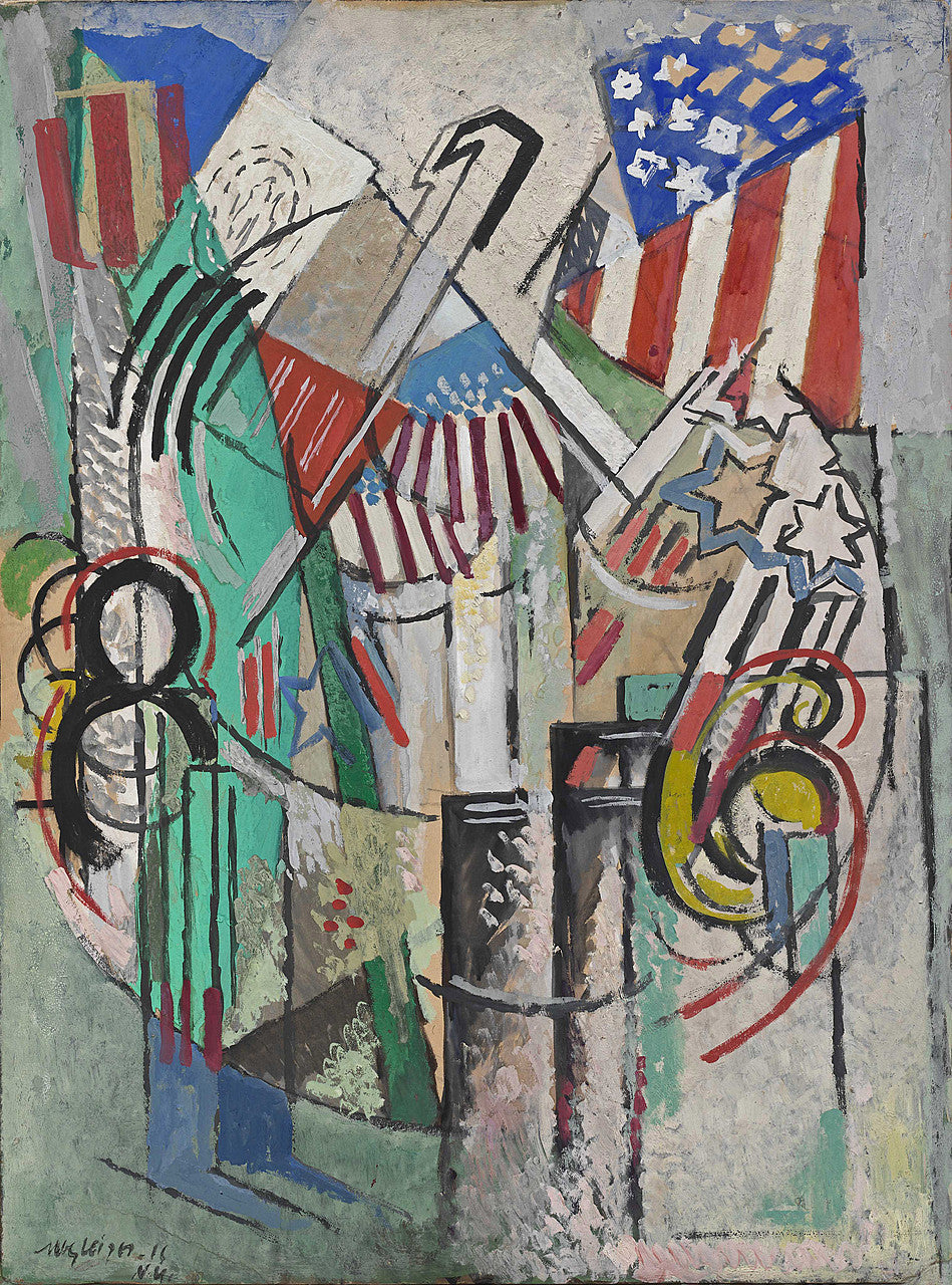 Cena cięcia Astor (Les Drapeaux) - Albert Gleizes