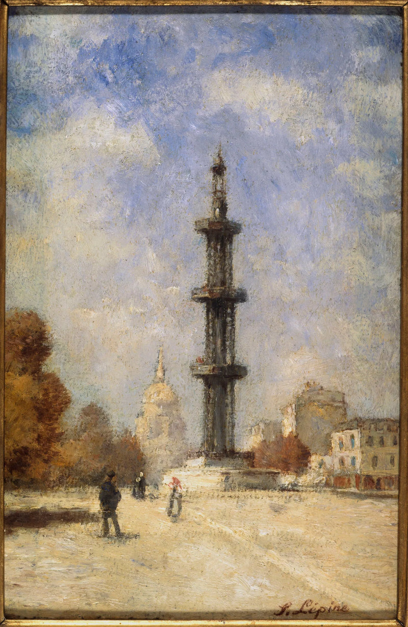 Studnia artezyjska w Grenelle (plac de Breteuil) - Stanislas Lépine