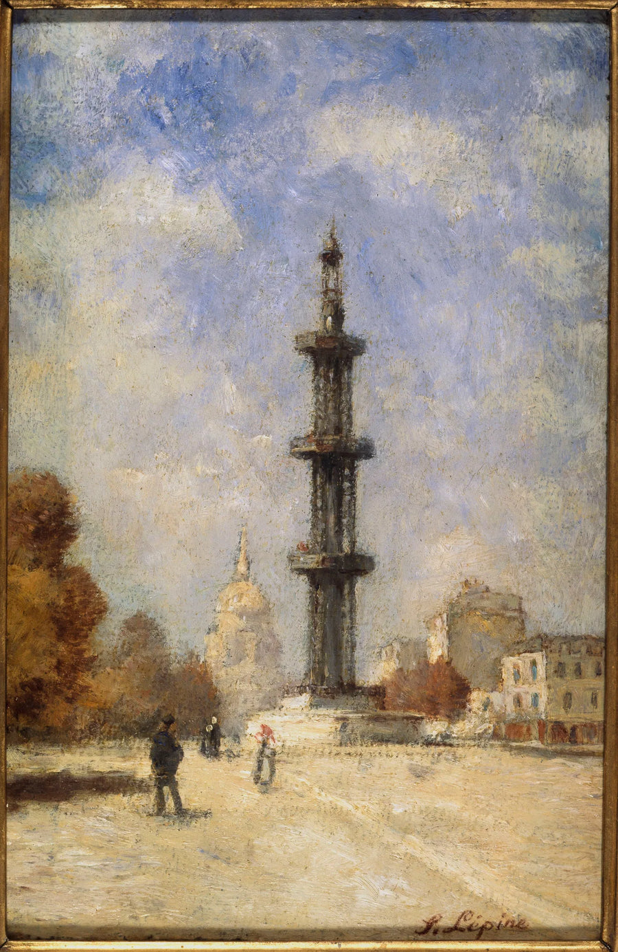 Studnia artezyjska w Grenelle (plac de Breteuil) - Stanislas Lépine