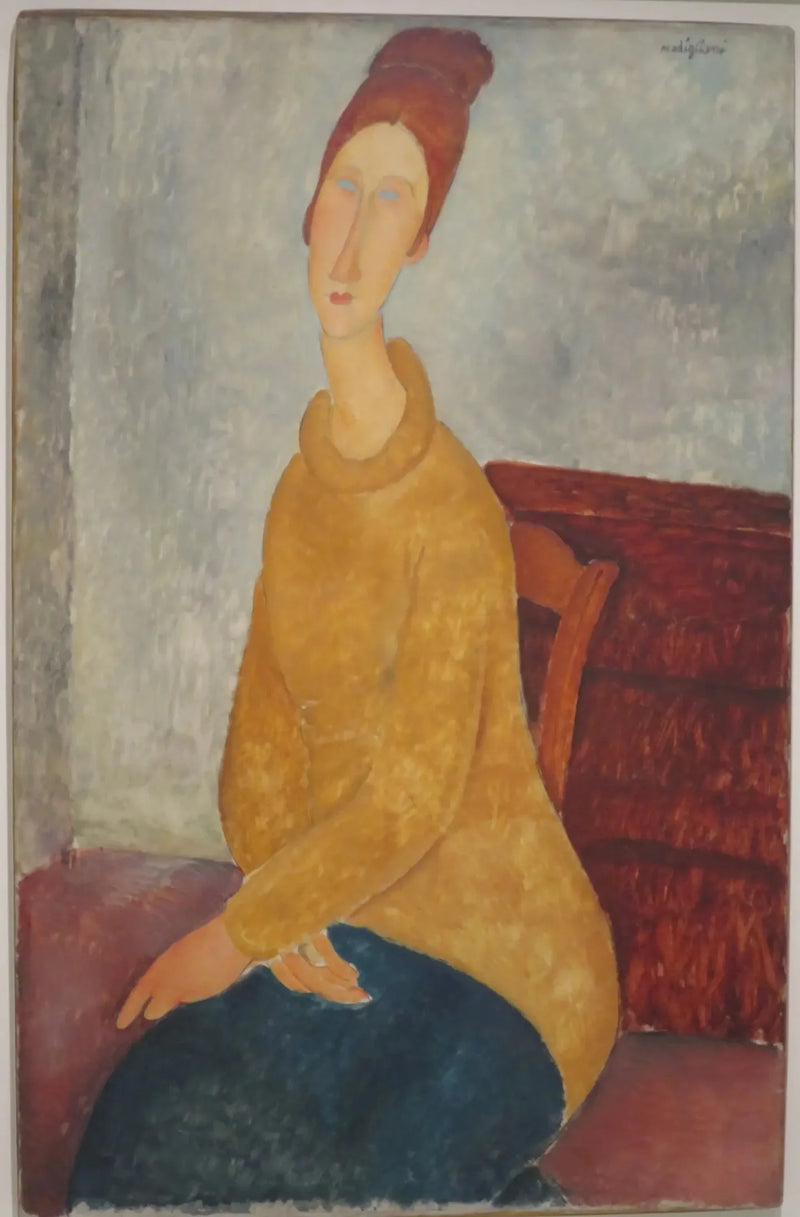 Żółty sweter - Amedeo Modigliani