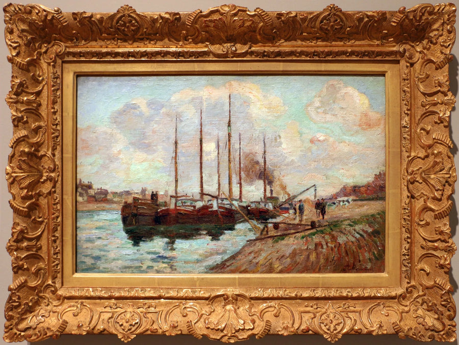 Nabrzeże Austerlitz w Paryżu - Armand Guillaumin