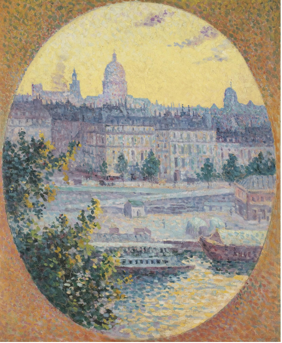 Nabrzeże Montebello i wzgórze Sainte-Geneviève - Maximilien Luce