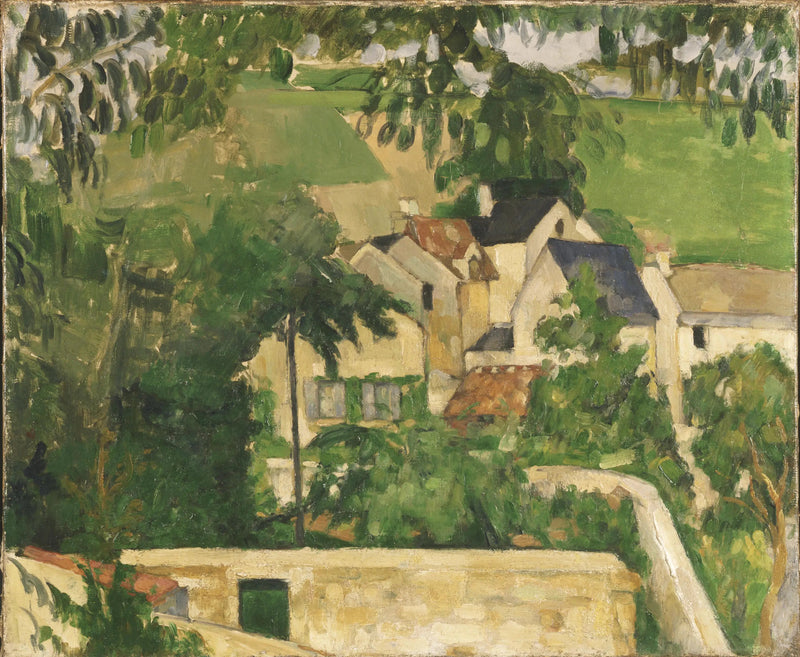 Dzielnica Pieca w Auvers-sur-Oise - Paul Cézanne