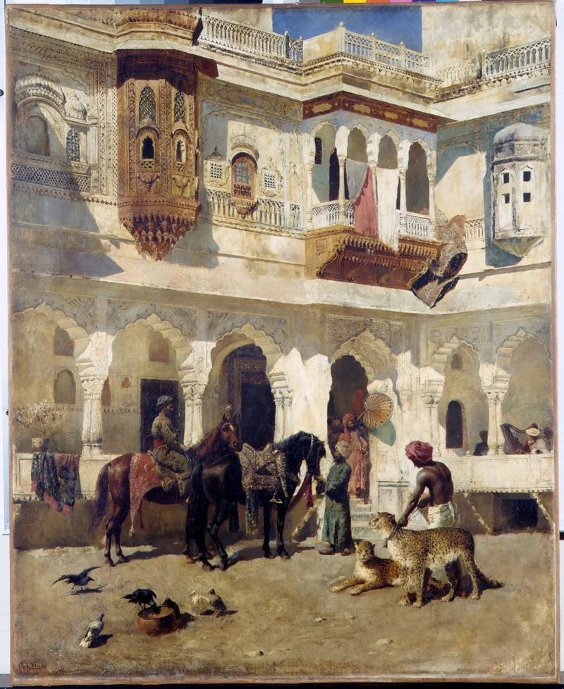 Rajah idzie na polowanie - Edwin Lord Weeks