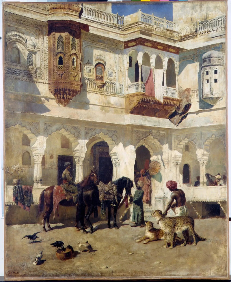 Rajah idzie na polowanie - Edwin Lord Weeks