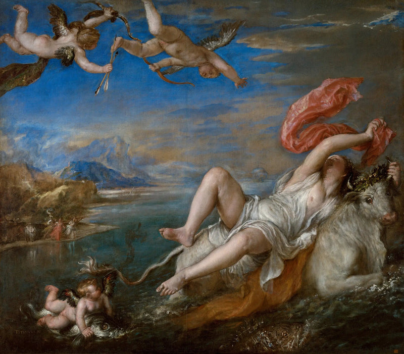 Porwanie Europy - Titian