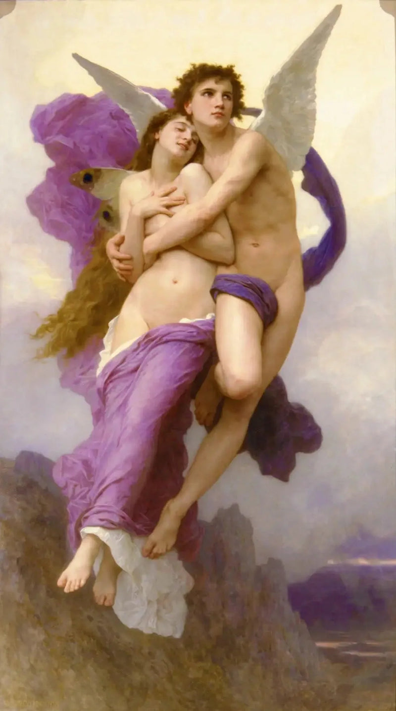Zachwyt Psyche - Bouguereau