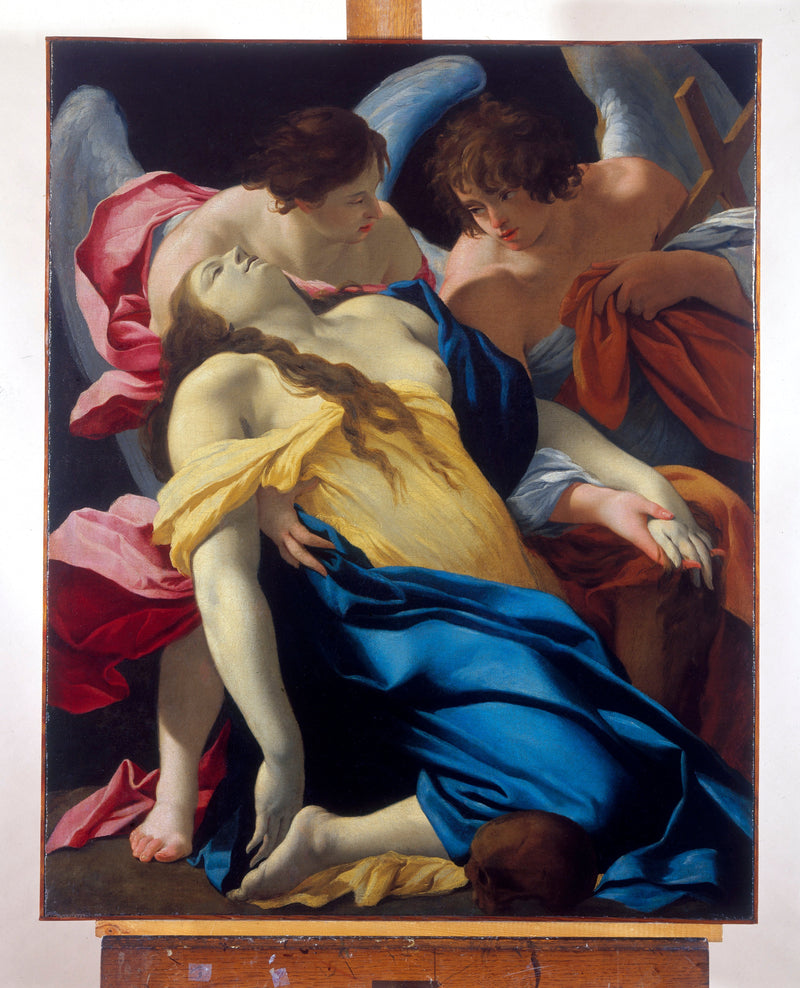 Rozkoszowanie się Świętą Magdaleną - Simon Vouet